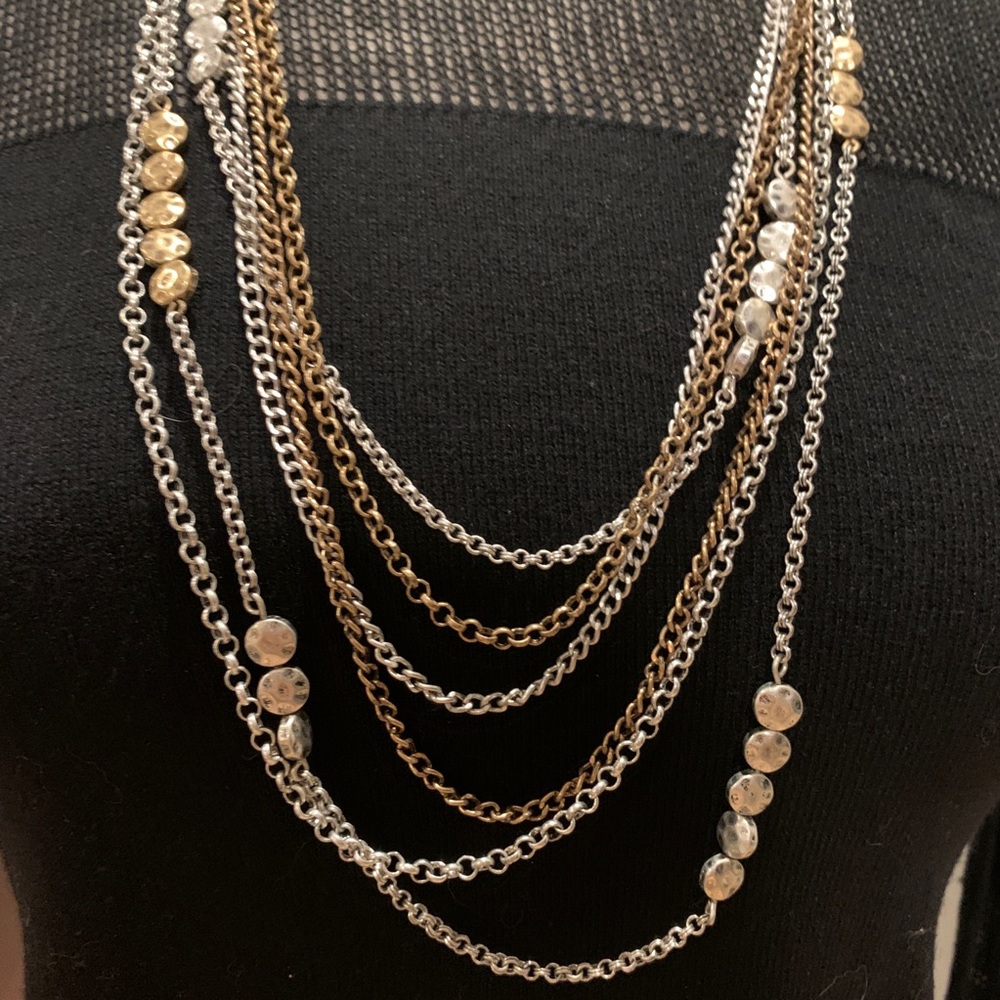 Lucky Brand Multi Strand Neckace - Picture 2 of 2
